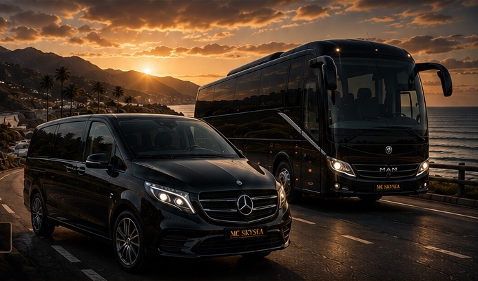 Van y bus MC SKYSEA en Canarias